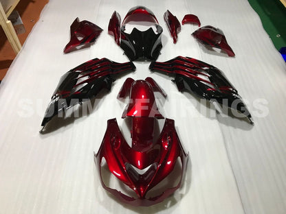 Fairings For Kawasaki ZX-14R, 2012-2021 - Red & Black