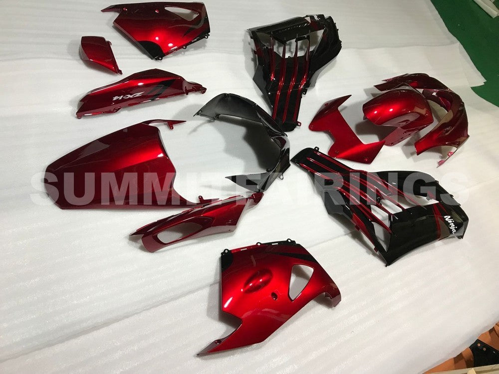 Fairings For Kawasaki ZX-14R, 2012-2021 - Red & Black