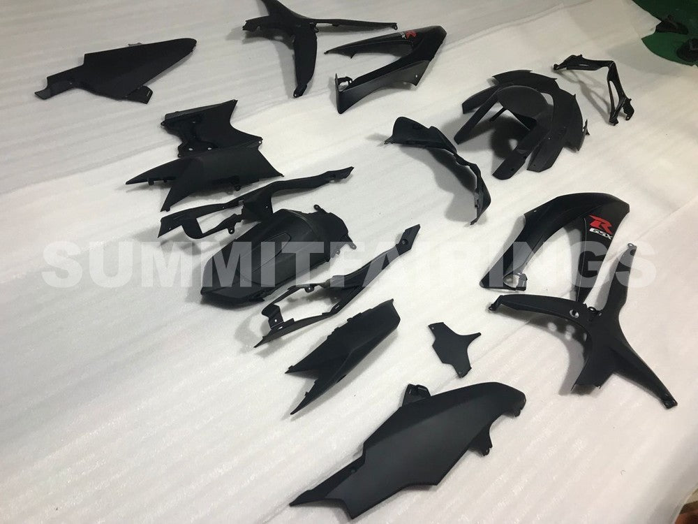 Fairings For Suzuki - GSXR600-750 K8 2008-2010 MATTE BLACK