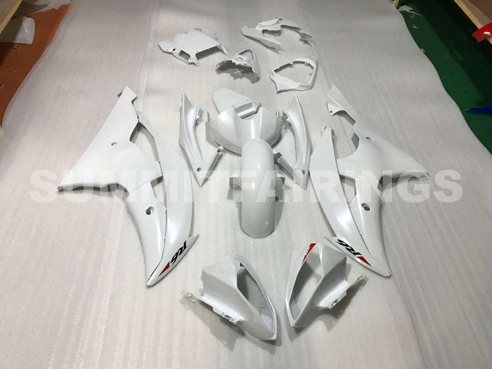 Fairings For Yamaha R6, 2008-2012 - Pearl White