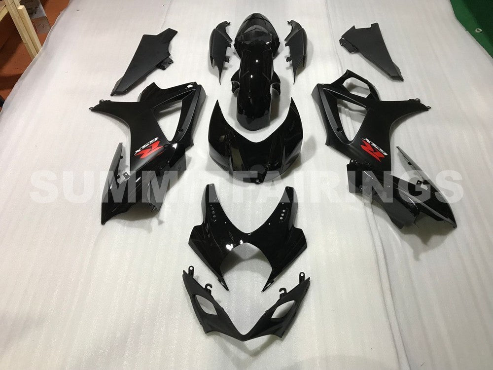 Fairings For Suzuki GSXR 1000 All Black GSXR (2007-2008)