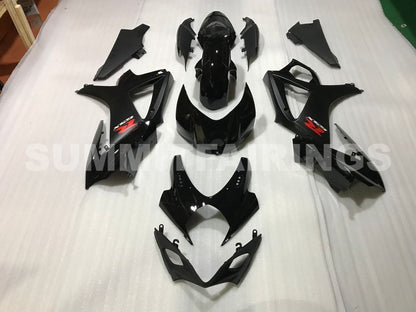 Fairings For Suzuki GSXR 1000 All Black GSXR (2007-2008)