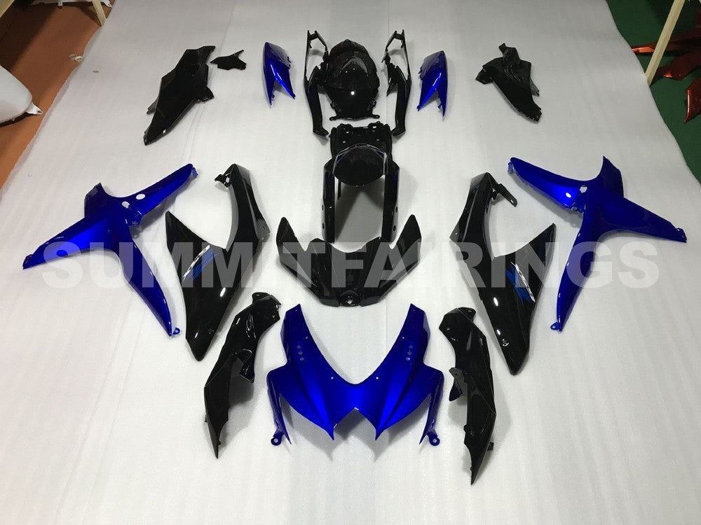 Fairings For Suzuki GSXR 600 750 Blue Black GSXR (2008-2009-2010)