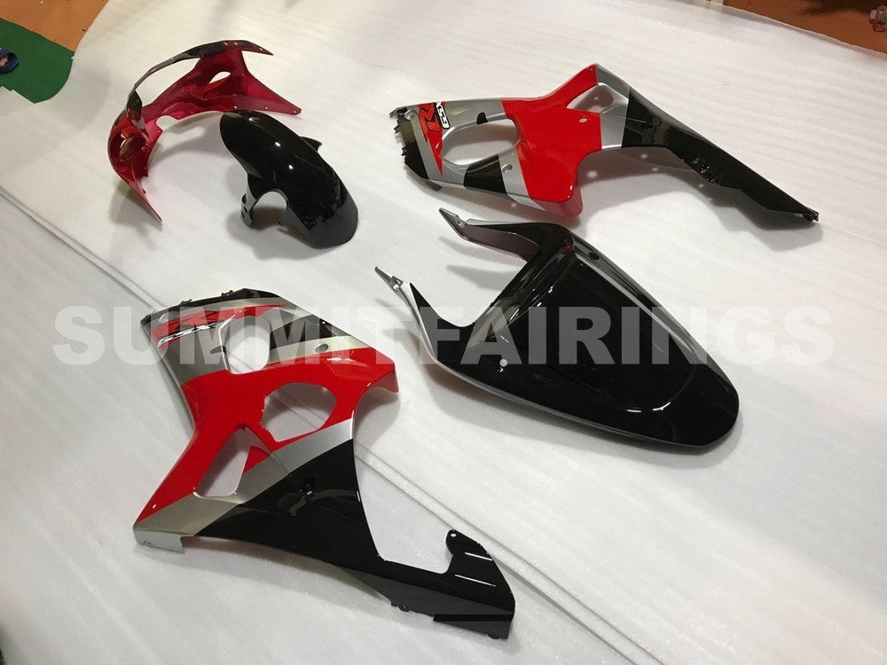 Fairings For Suzuki - GSXR1000 K1/2 2000-2002 Red Black Silver