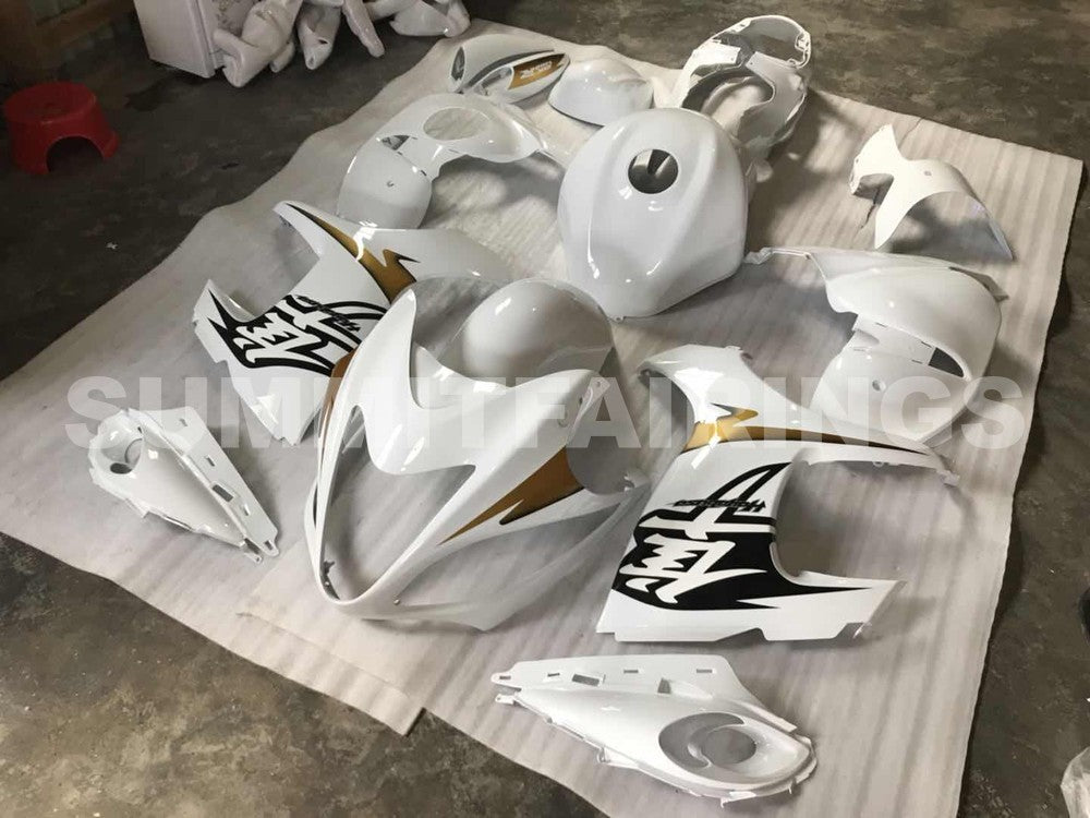 Fairings For Suzuki - GSXR1300 Hayabusa 2008-2020 Silver White