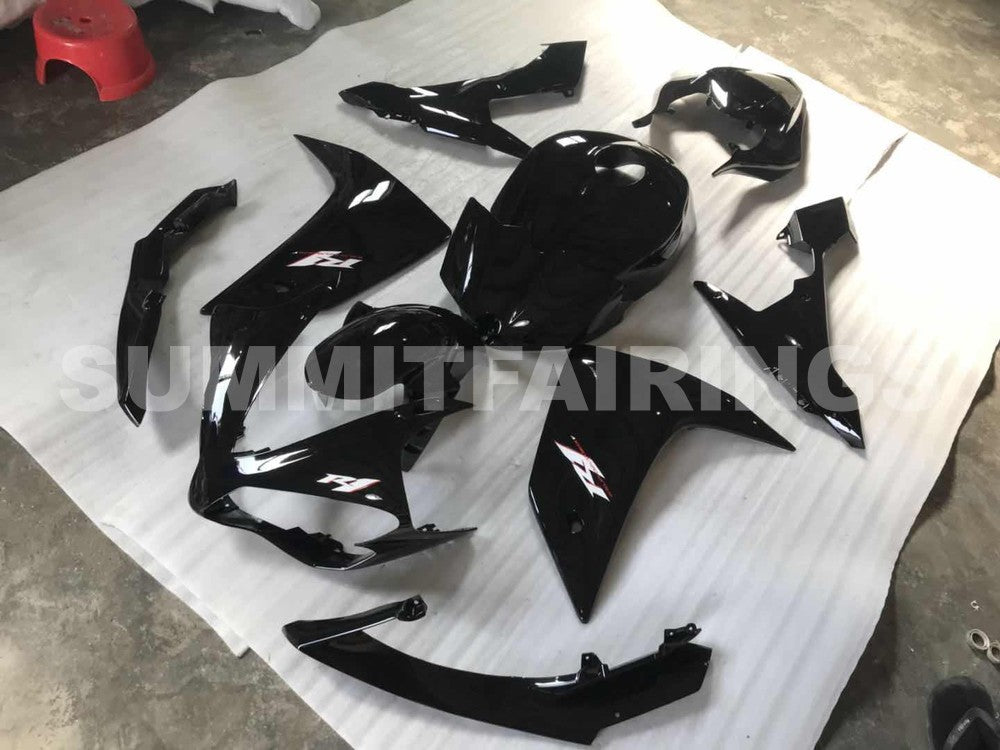 Fairings For Yamaha YZF-R1 All Black R1 (2007-2008)