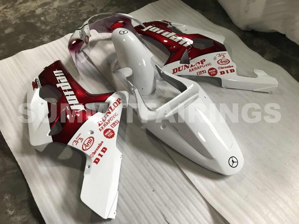 Fairings For Suzuki - GSXR600-750 K1 2001-2003 Red White