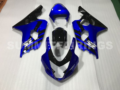 Fairings For Suzuki GSXR 600 750 Blue Black GSXR (2004-2005)