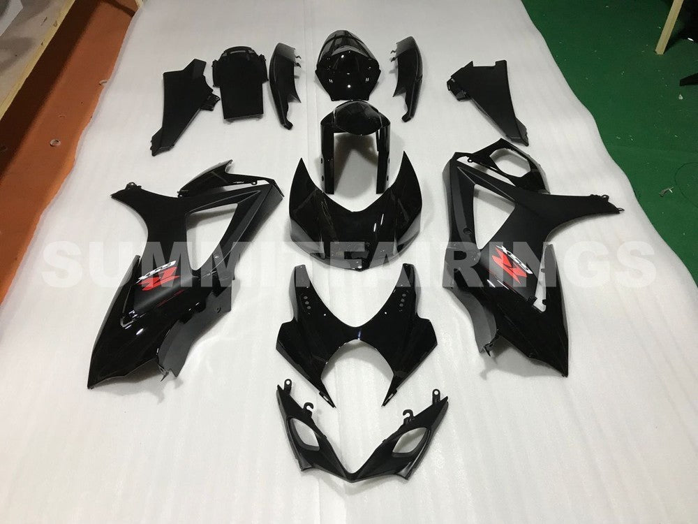 Fairings For Suzuki GSXR 1000 All Black GSXR (2007-2008)