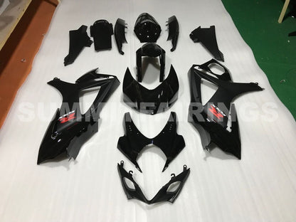 Fairings For Suzuki GSXR 1000 All Black GSXR (2007-2008)