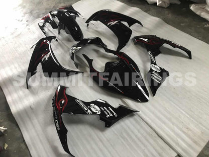 Fairings For Yamaha YZF-R1 Black & Red Flame R1 (2004-2006)