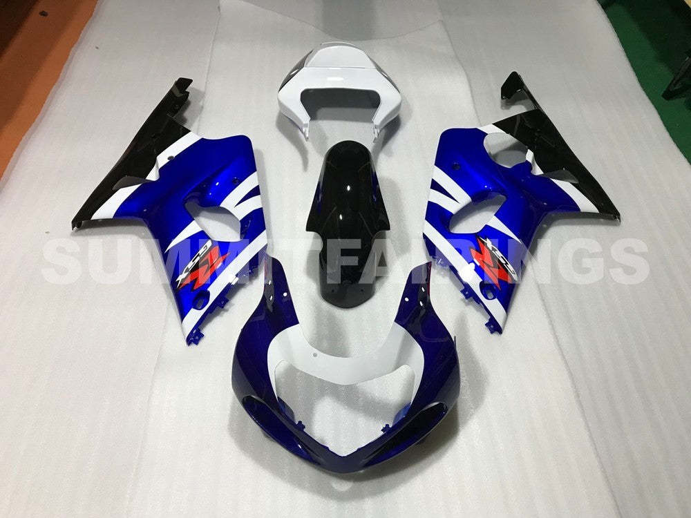 Fairings For Suzuki GSXR 1000 Blue White Black GSXR (2000-2002)