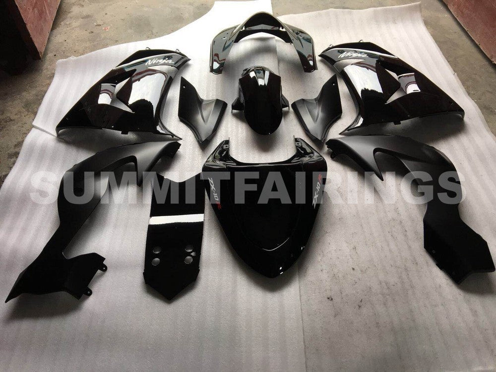 Fairings For Kawasaki Ninja ZX-10R (2006-2007) Black