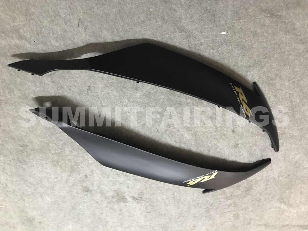 Fairings For Yamaha R6, 2008-2012 - Matte Black Gloss Black