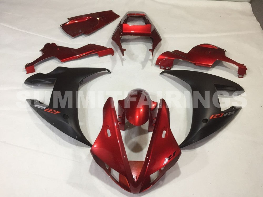 Fairings For Yamaha YZF-R1 Red Black R1 (2002-2003)