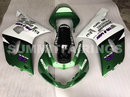 Fairings For Suzuki - GSXR600-750 K1 2001-2003 Green Purple