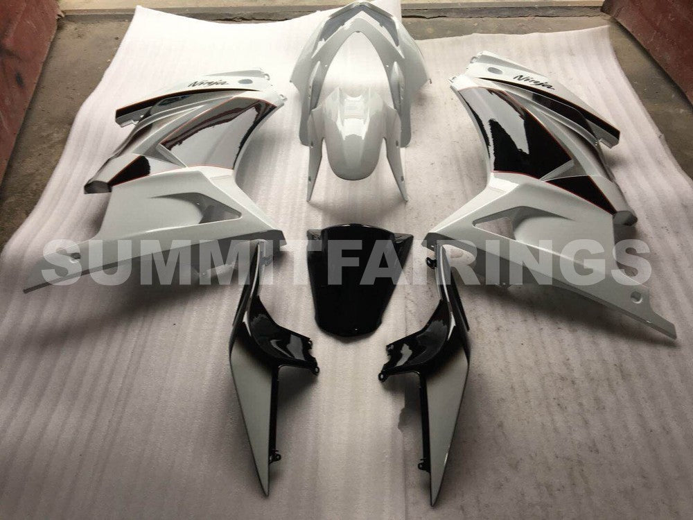 Fairings For Kawasaki Ninja ZX-250R EX250(2008-2012) White Black