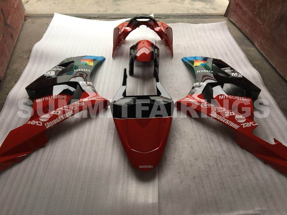Fairings For Suzuki GSX-R1000, 2003-2004 - Red & Black