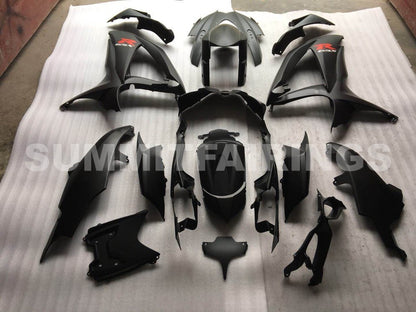 Fairings For Suzuki - GSXR600-750 K8 2008-2010 MATTE BLACK