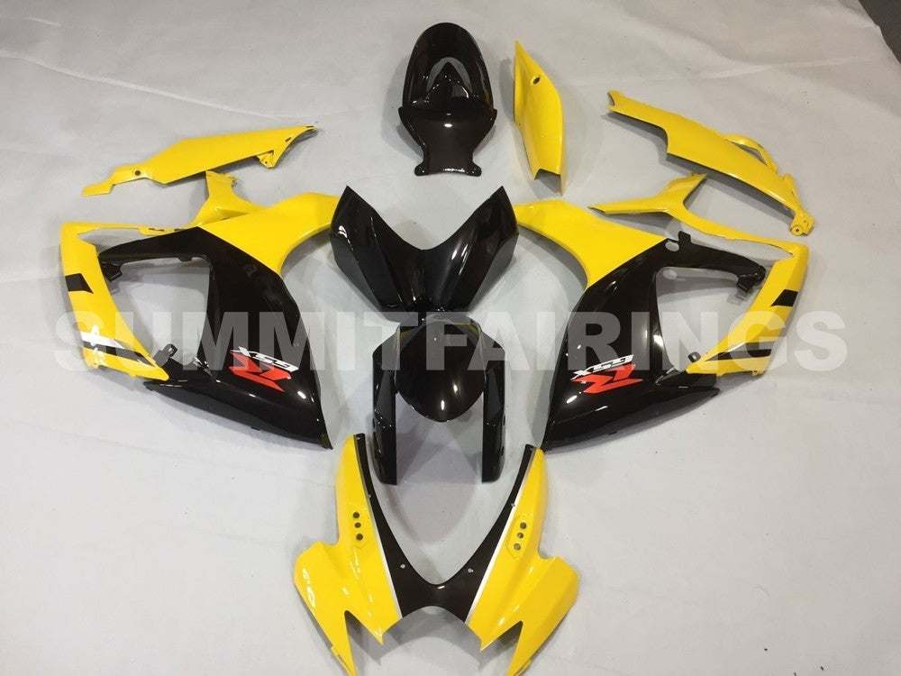 Fairings For Suzuki - GSXR600-750 K6 06-07 Yellow