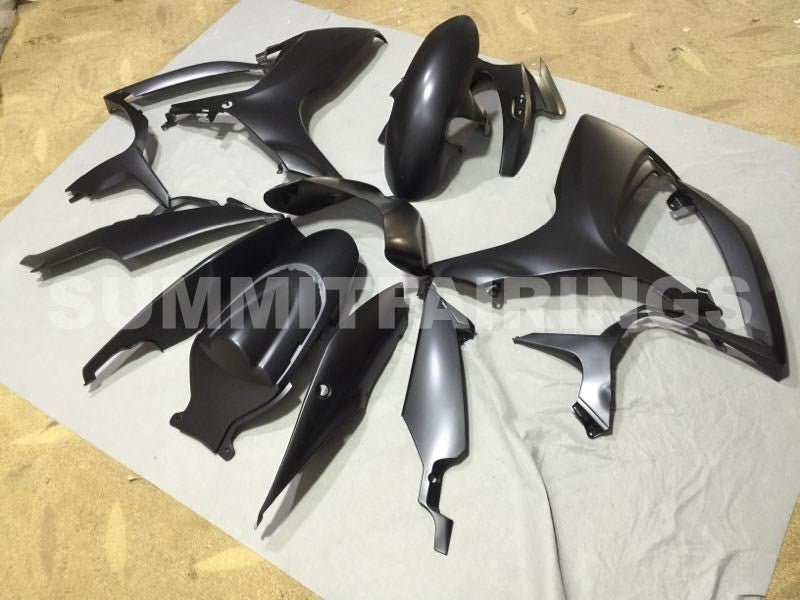 Fairings For Suzuki GSXR 600 750 Black Matte GSXR (2006-2007)
