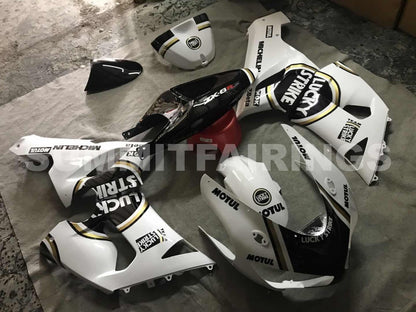 Fairings For Kawasaki ZX6R 636 Black White Ninja (2005-2006)