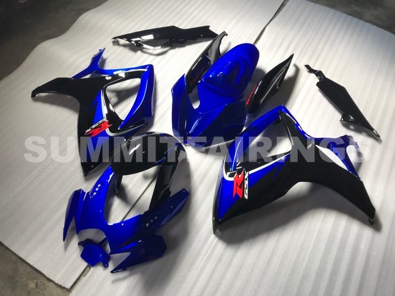 Fairings For Suzuki GSXR 600 750 (2006-2007) Blue Black