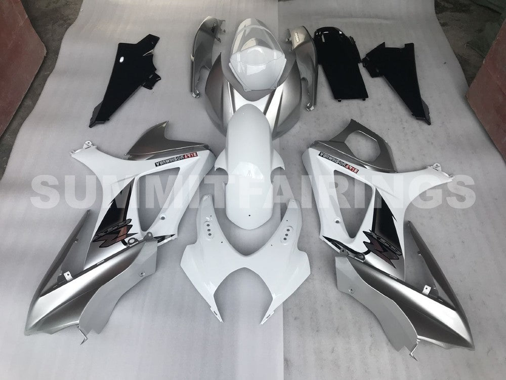 Fairings For Suzuki GSXR1000 K7 (2007-2008) Silver White
