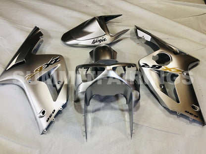 Fairings For Kawasaki ZX6R 636 Silver Ninja (2003-2004)