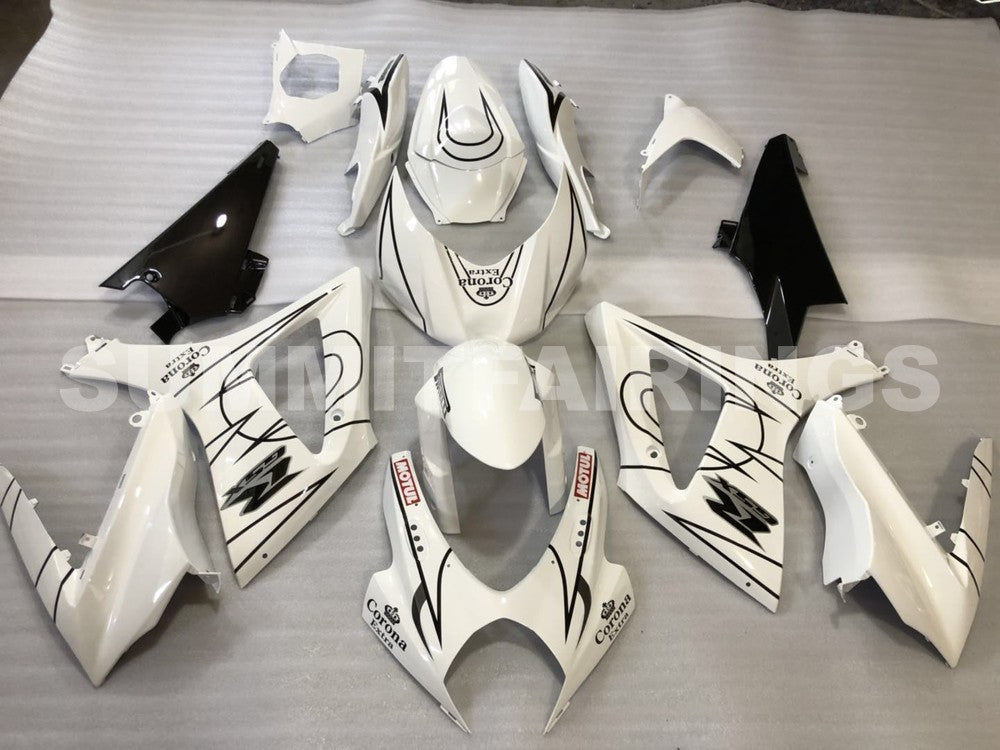 Fairings For Suzuki GSX-R1000, 2007-2008 - White