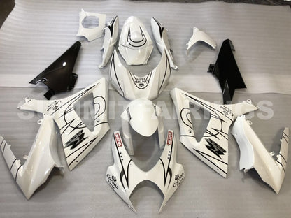 Fairings For Suzuki GSX-R1000, 2007-2008 - White
