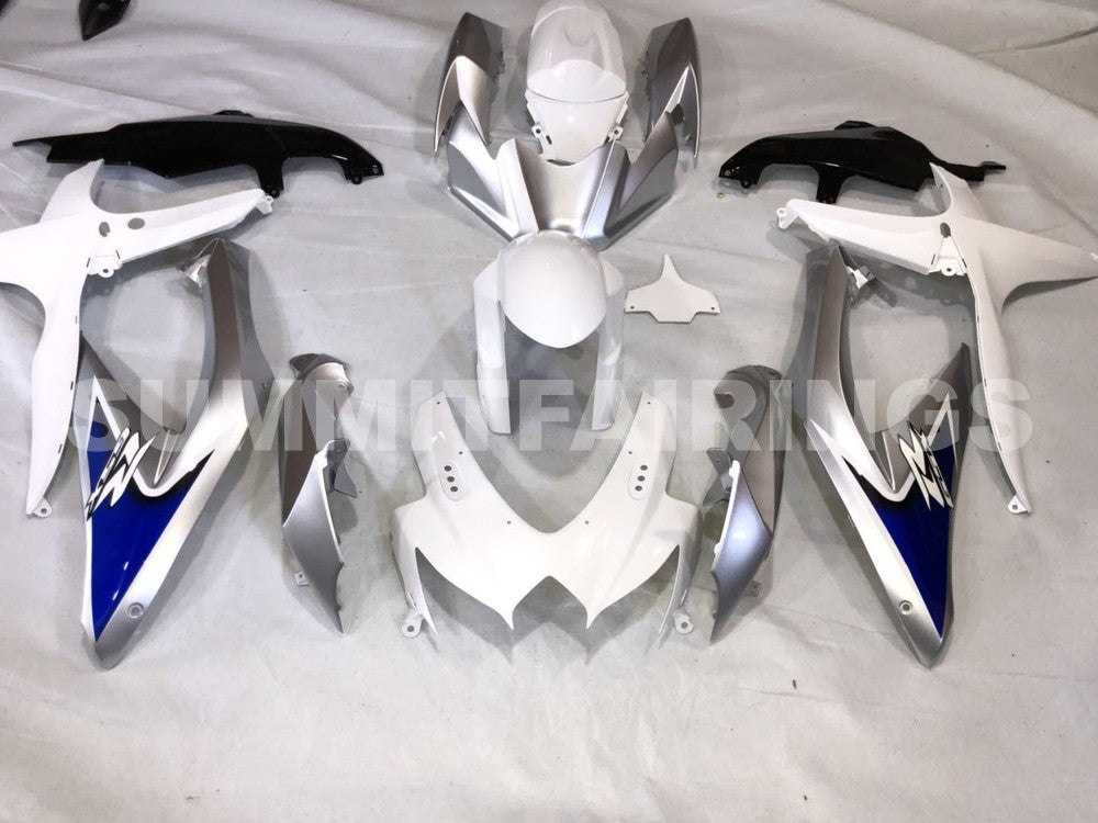 Fairings For Suzuki - GSXR600-750 K8 2008-2010 Silver