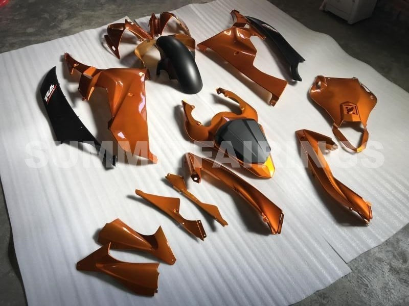 Fairings For Yamaha R6, 2006-2007 - Orange & Matte Black