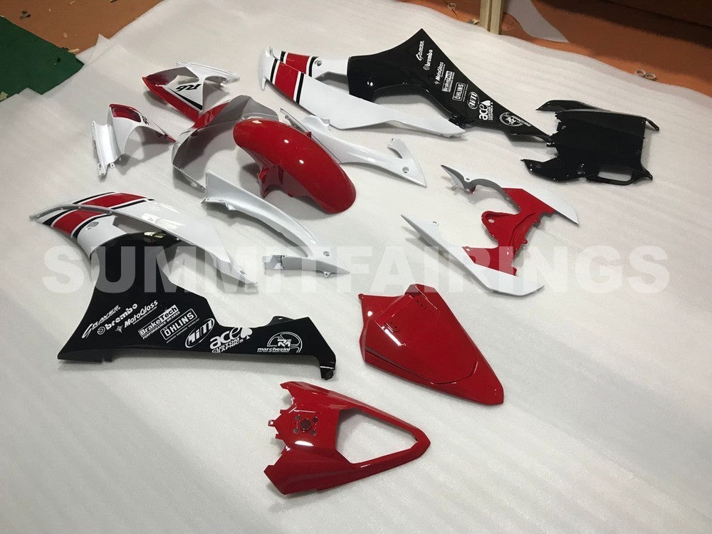 Fairings For Yamaha R6, 2008-2012 - Red, White & Black