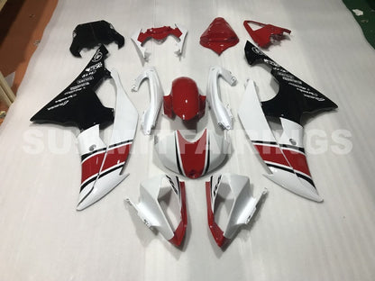 Fairings For Yamaha R6, 2008-2012 - Red, White & Black
