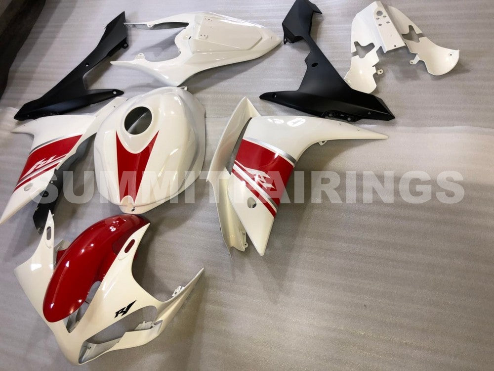Fairings For Yamaha - YZF1000 R1 07-08 Black and Red
