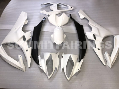 Fairings For Yamaha YZF-R6 White Black R6 (2006-2007)