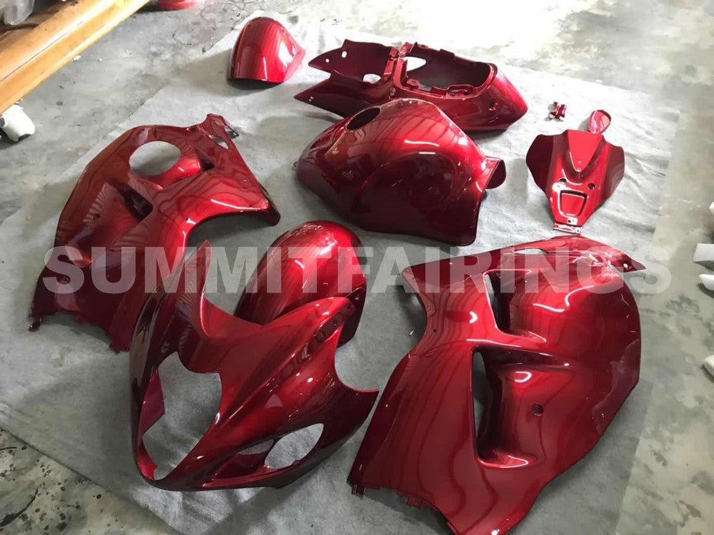 Fairings For Suzuki - GSXR1300 Hayabusa 1996-2007 Transparent red