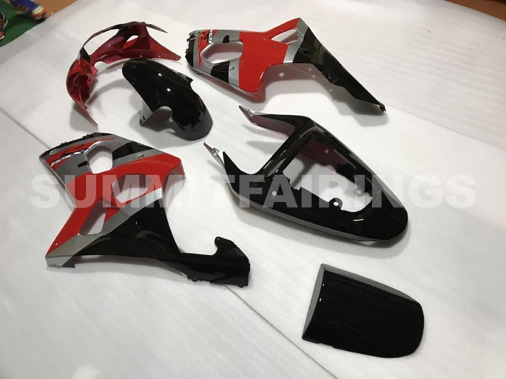 Fairings For Suzuki - GSXR1000 K1/2 2000-2002 Red Black Silver