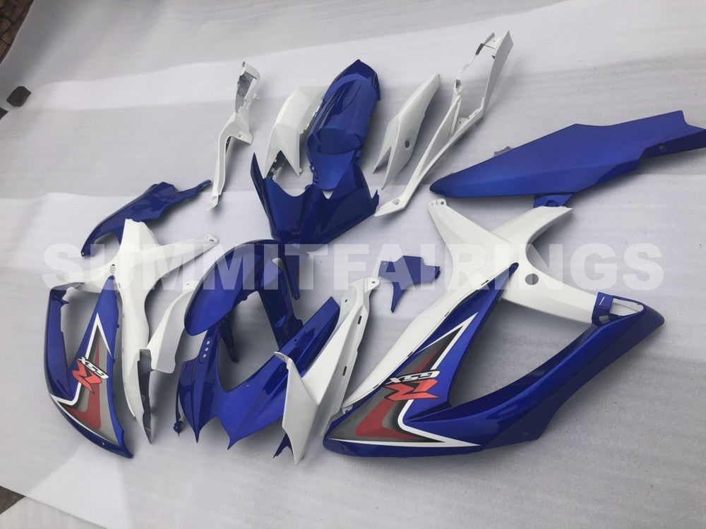 Fairings For Suzuki GSX-R600 / 750, 2008-2010 - Blue & White