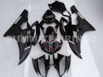 Fairings For Yamaha - YZF-600 R6 1998-2002 Red and Black