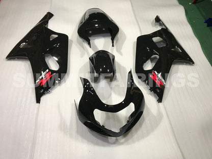 Fairings For Suzuki GSXR 600 Black Suzuki GSXR (2001-2003)