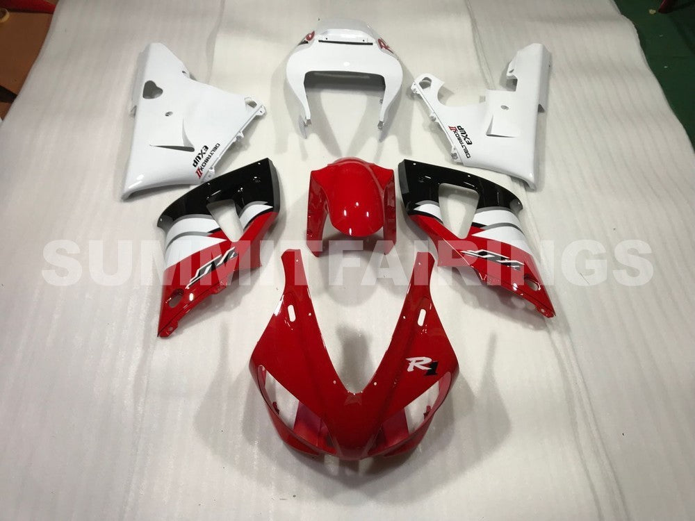 Fairings For Yamaha - YZF1000 R1 98-99 Red White