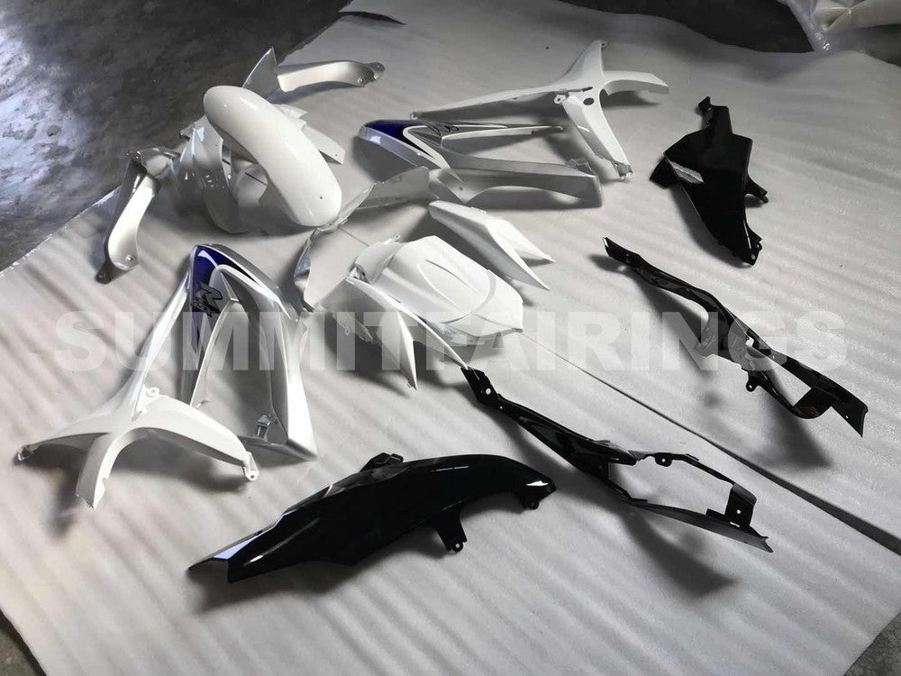 Fairings For Suzuki - GSXR600-750 K8 2008-2010 Silver White