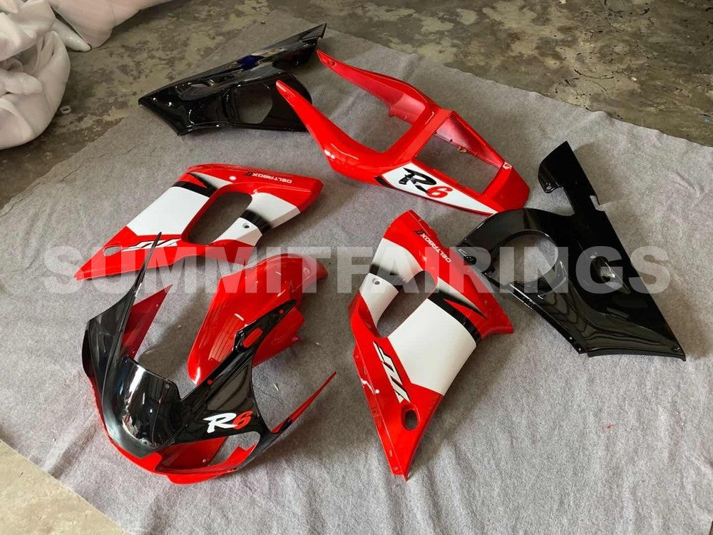 Fairings For Yamaha YZF-R6 Red Black R6 (1998-2002)
