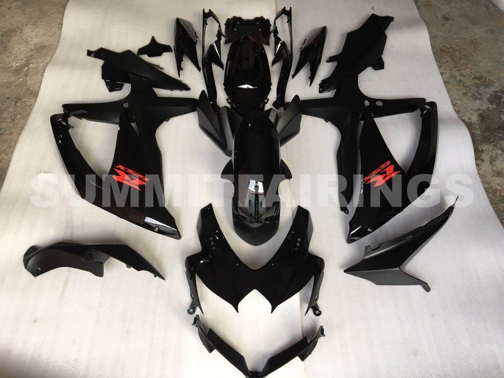 Fairings For Suzuki - GSXR600-750 K8 2008-2010 Black Kit