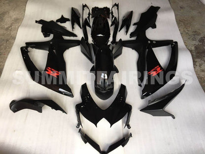 Fairings For Suzuki - GSXR600-750 K8 2008-2010 Black Kit