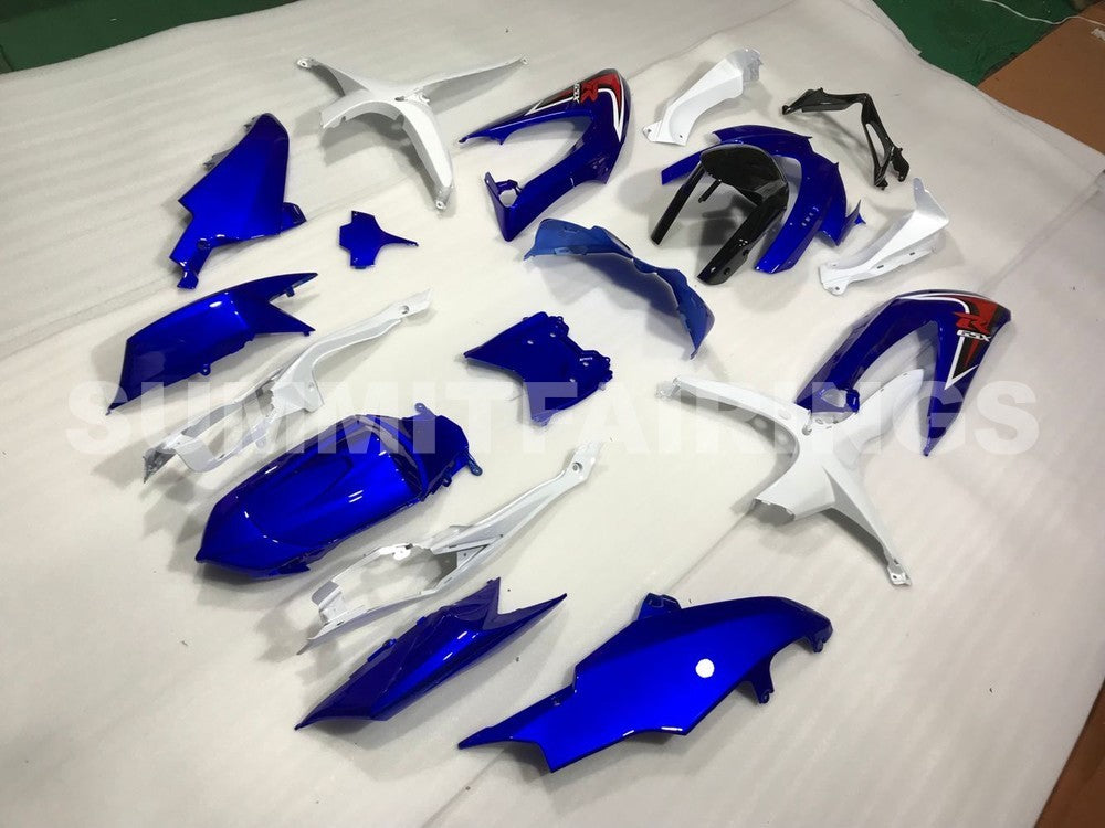 Fairings For Suzuki GSX-R600 / 750, 2008-2010 - Blue & White