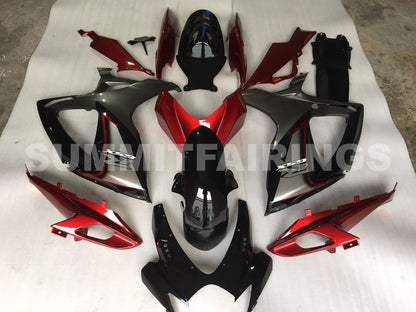 Fairings For Suzuki GSXR 600 750 Red Silver Black GSXR (2006-2007)