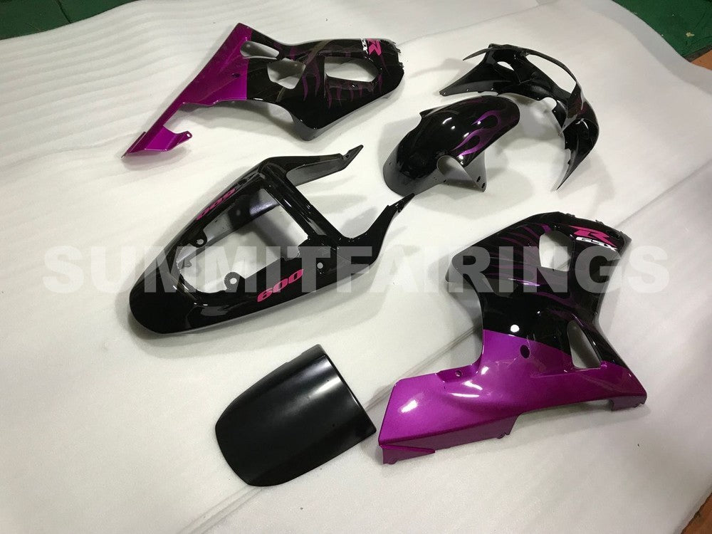 Fairings For Suzuki - GSXR600-750 K1 2001-2003 Flame Purple